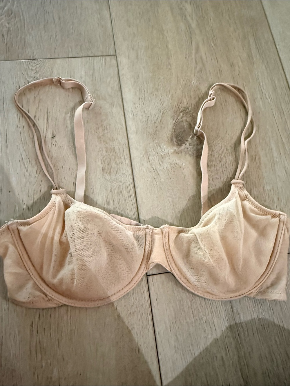 Cosabella Sheer Beige Underwire Bra